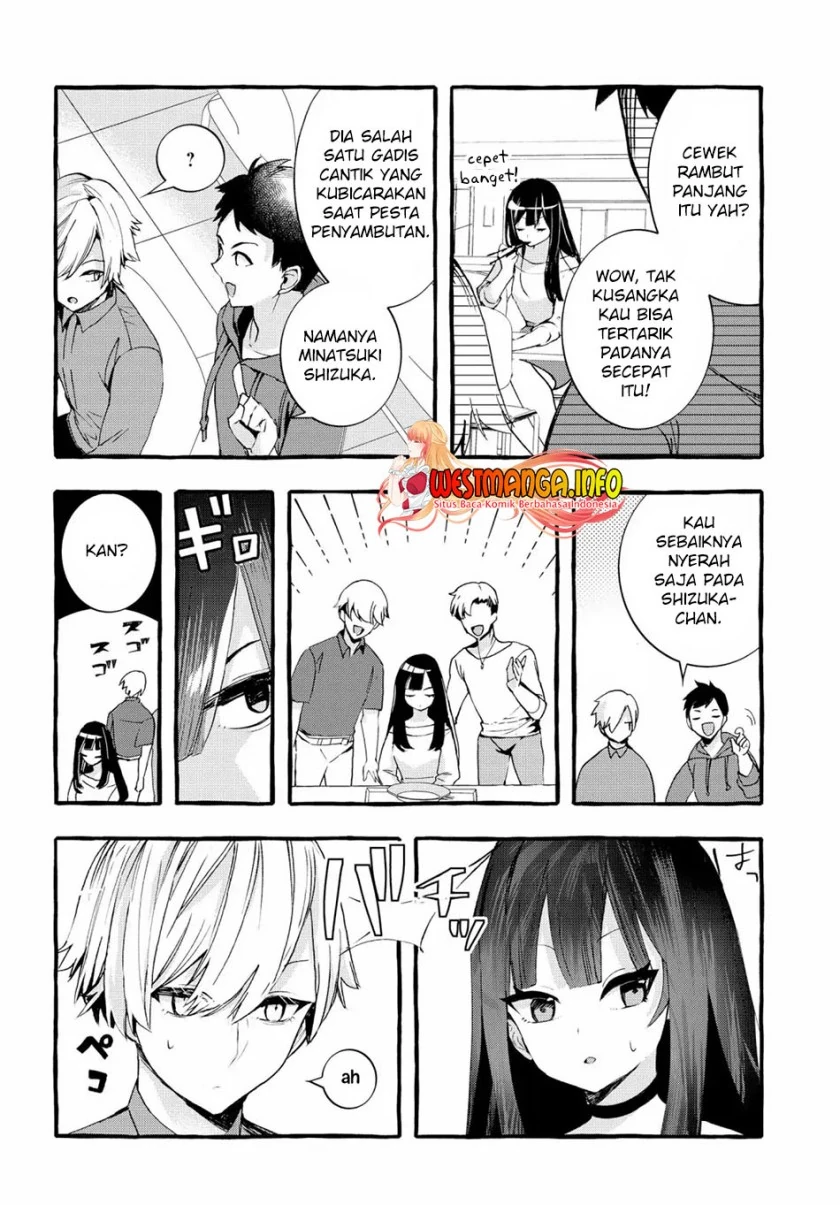 Halaman 4 — Chiteki de Cool na Kouhai Bijo, Ore no Kaineko ni Naru Chapter 2