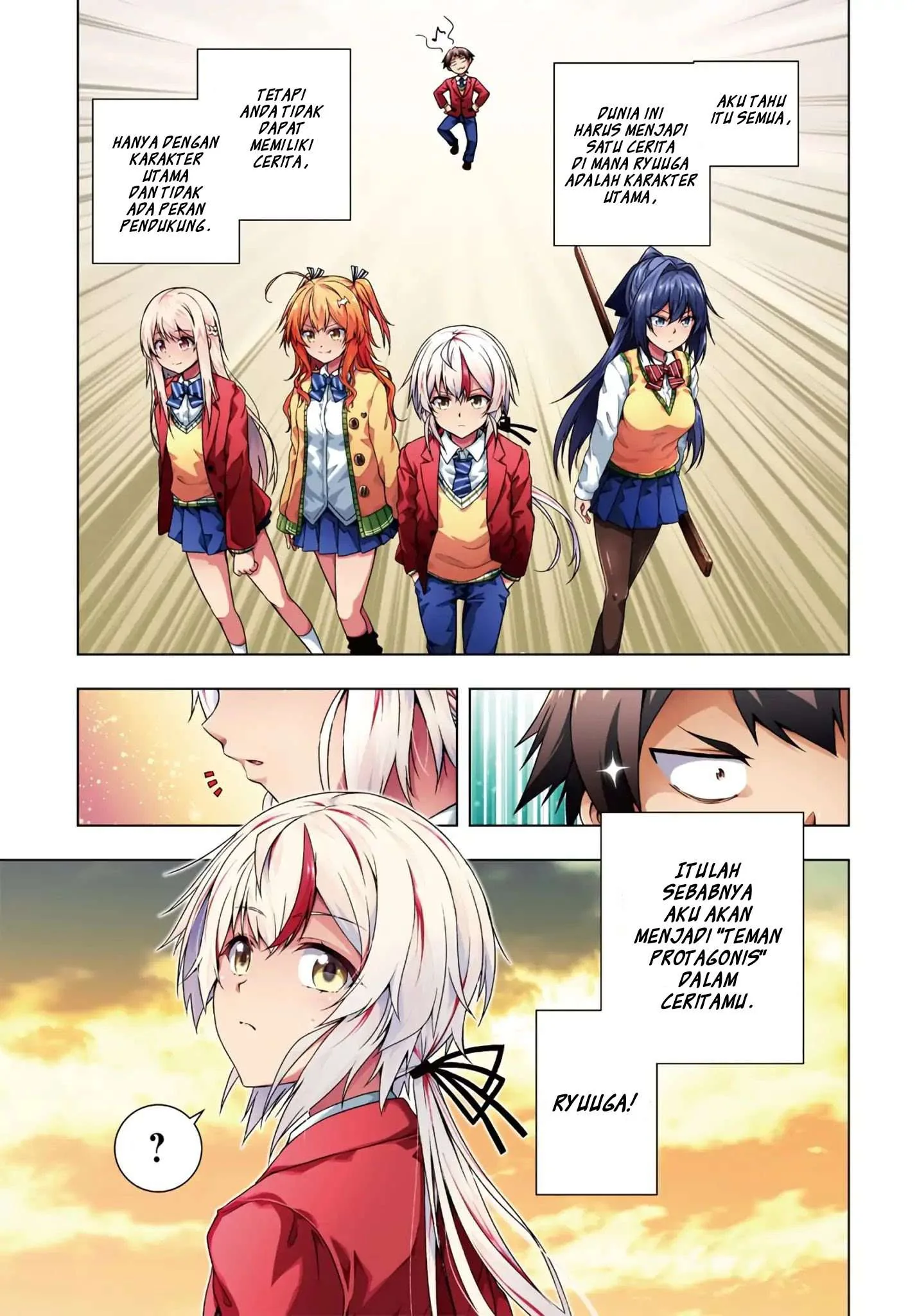 Halaman 13 — Yuujin Character wa Taihen desu ka? Chapter 1