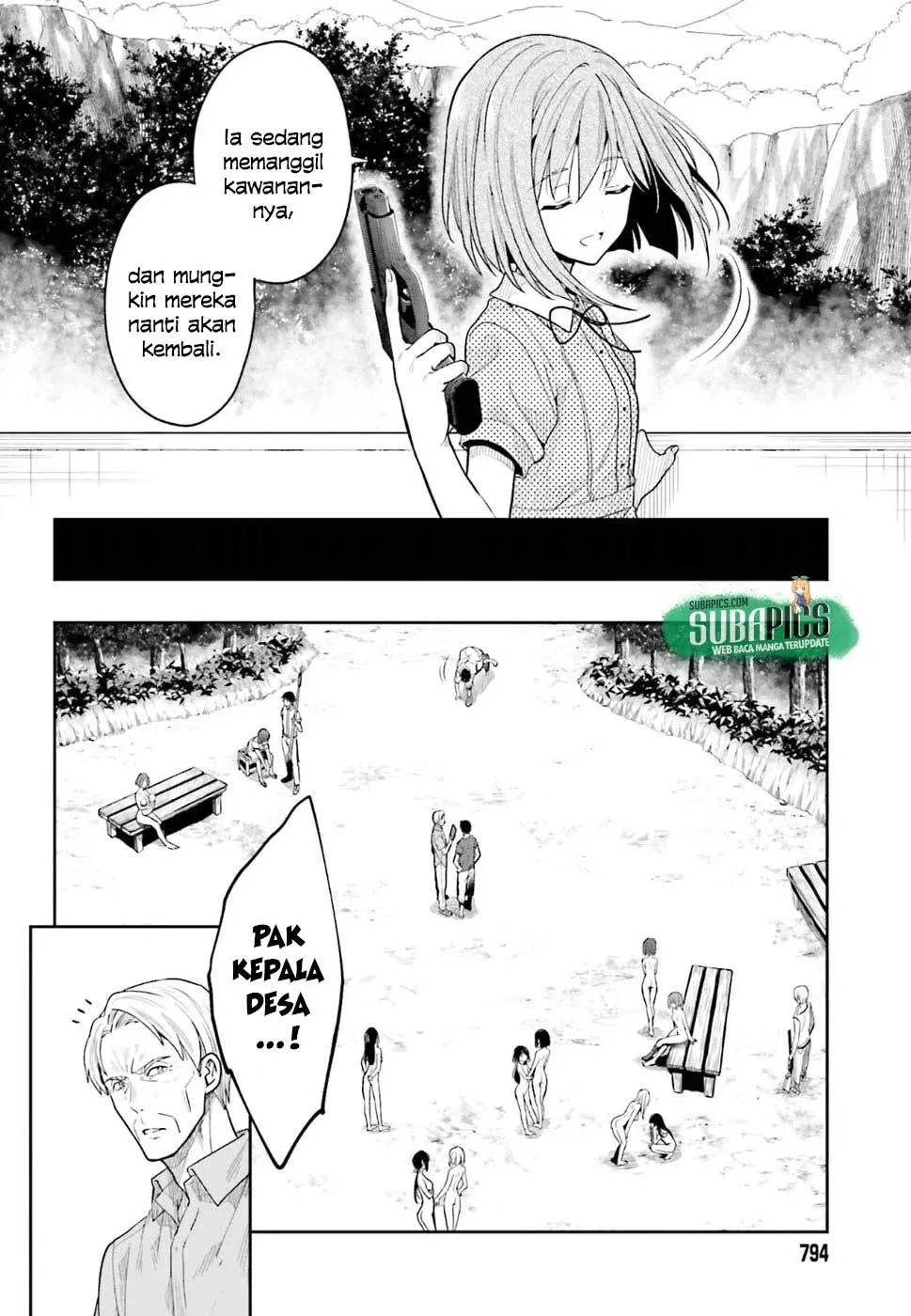 Halaman 9 — Kono Shima ni wa Midara de Jaaku na Mono ga Sumu Chapter 38
