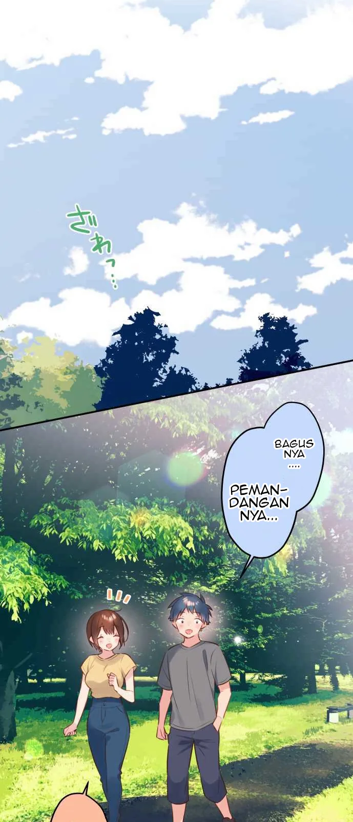 Halaman 4 — Waka-chan Is Flirty Again Chapter 53