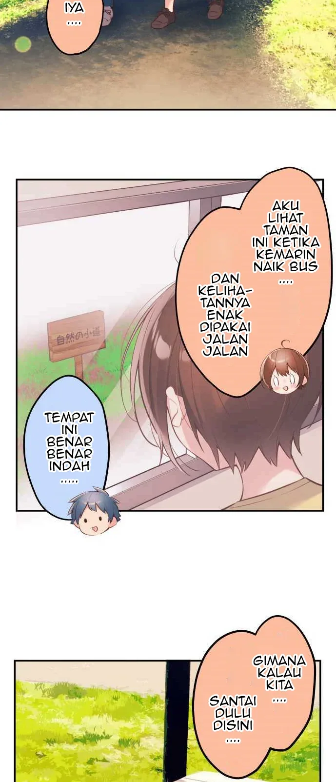 Halaman 5 — Waka-chan Is Flirty Again Chapter 53