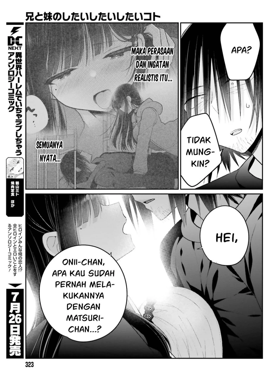 Halaman 11 — Ani to Imouto no Shitai Shitai Shitai Koto Chapter 15