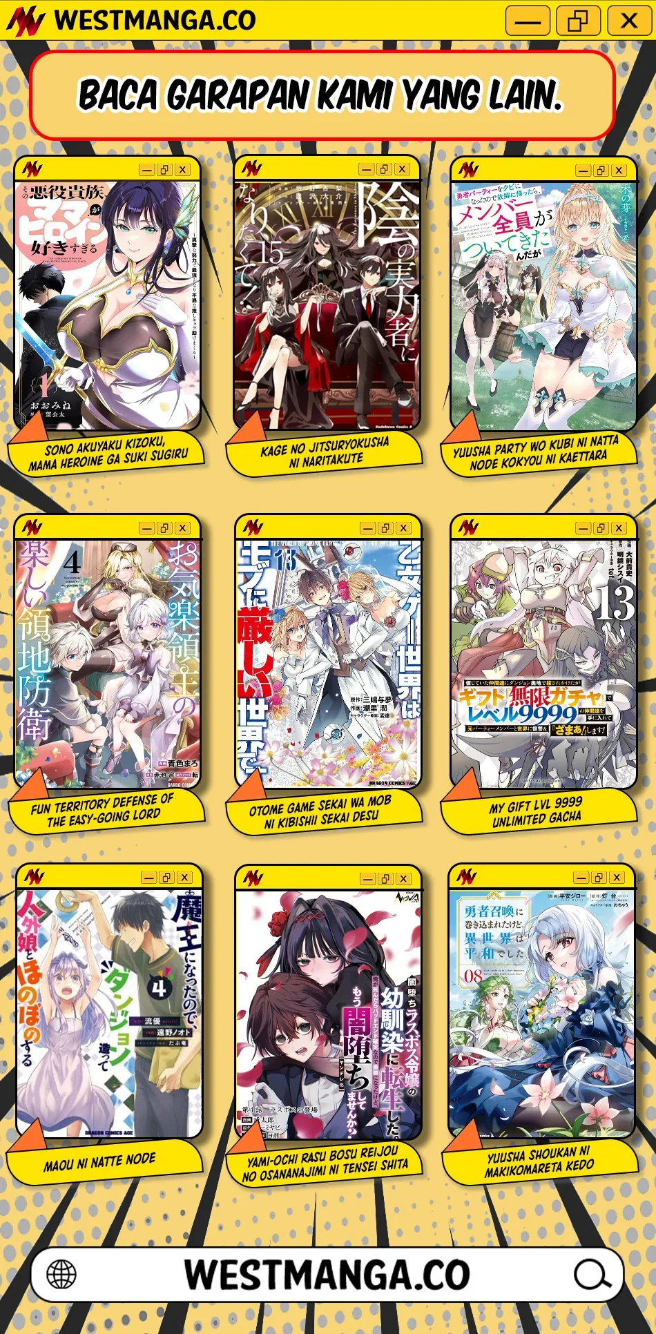 Halaman 33 — Isekai Ryouridou Chapter 72