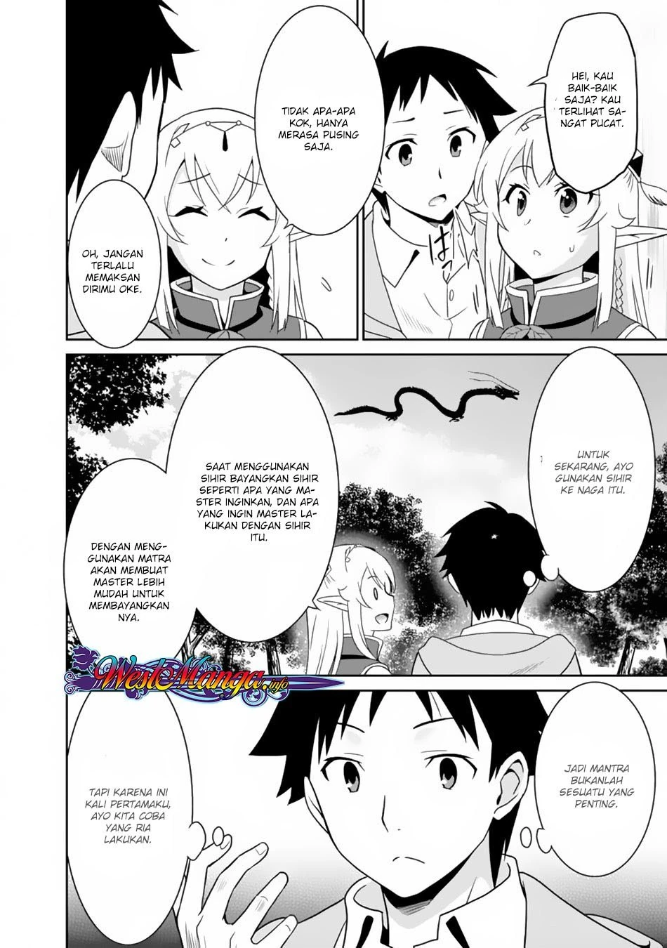 Halaman 9 — Saikyou no Shuzoku ga Ningen Datta Ken Chapter 5