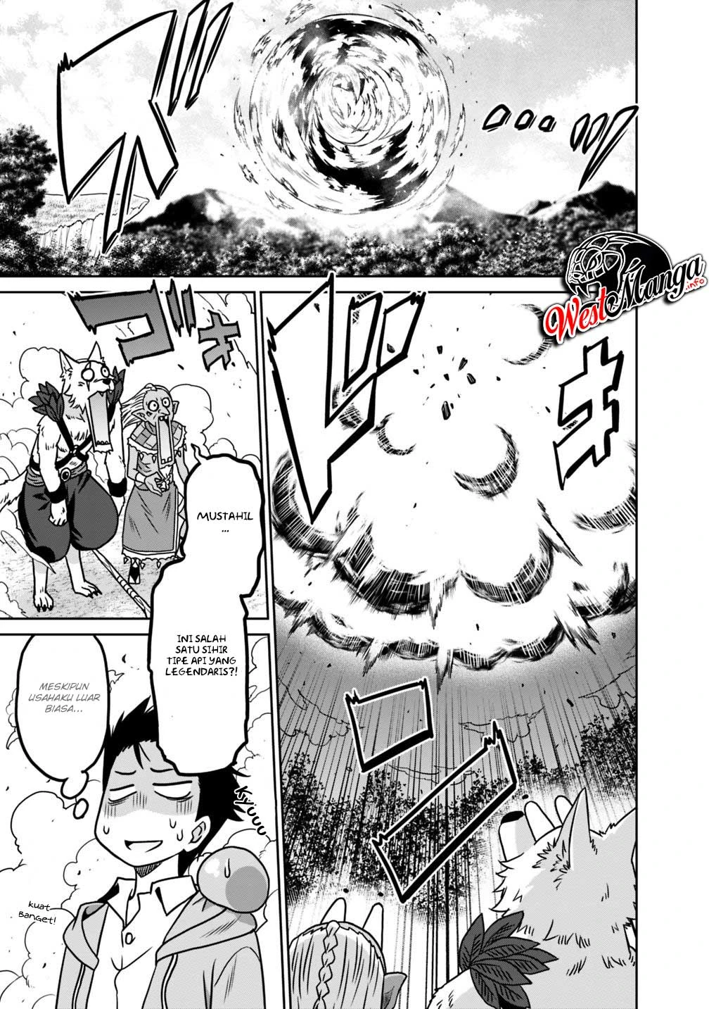 Halaman 11 — Saikyou no Shuzoku ga Ningen Datta Ken Chapter 35