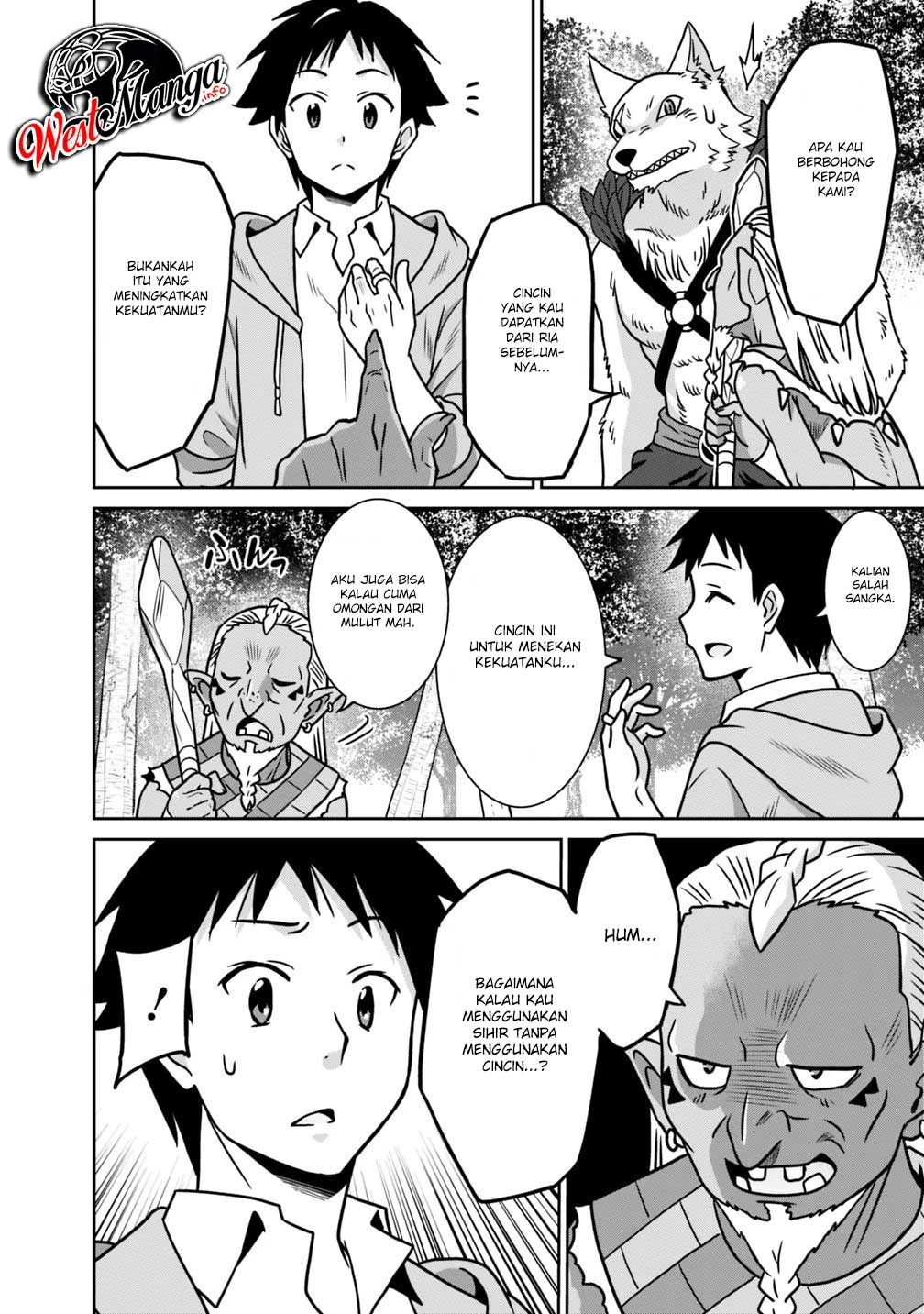 Halaman 12 — Saikyou no Shuzoku ga Ningen Datta Ken Chapter 35