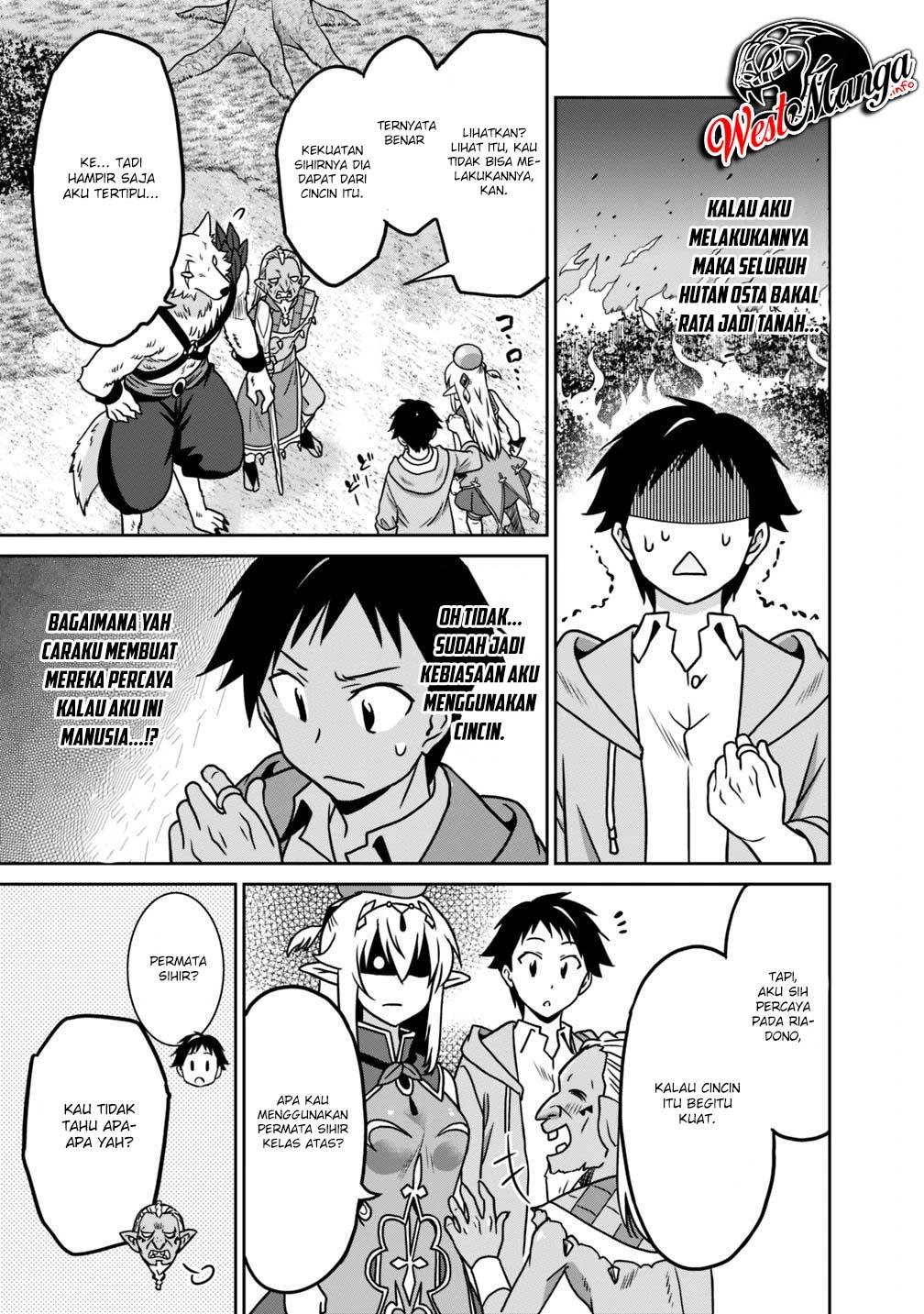 Halaman 13 — Saikyou no Shuzoku ga Ningen Datta Ken Chapter 35