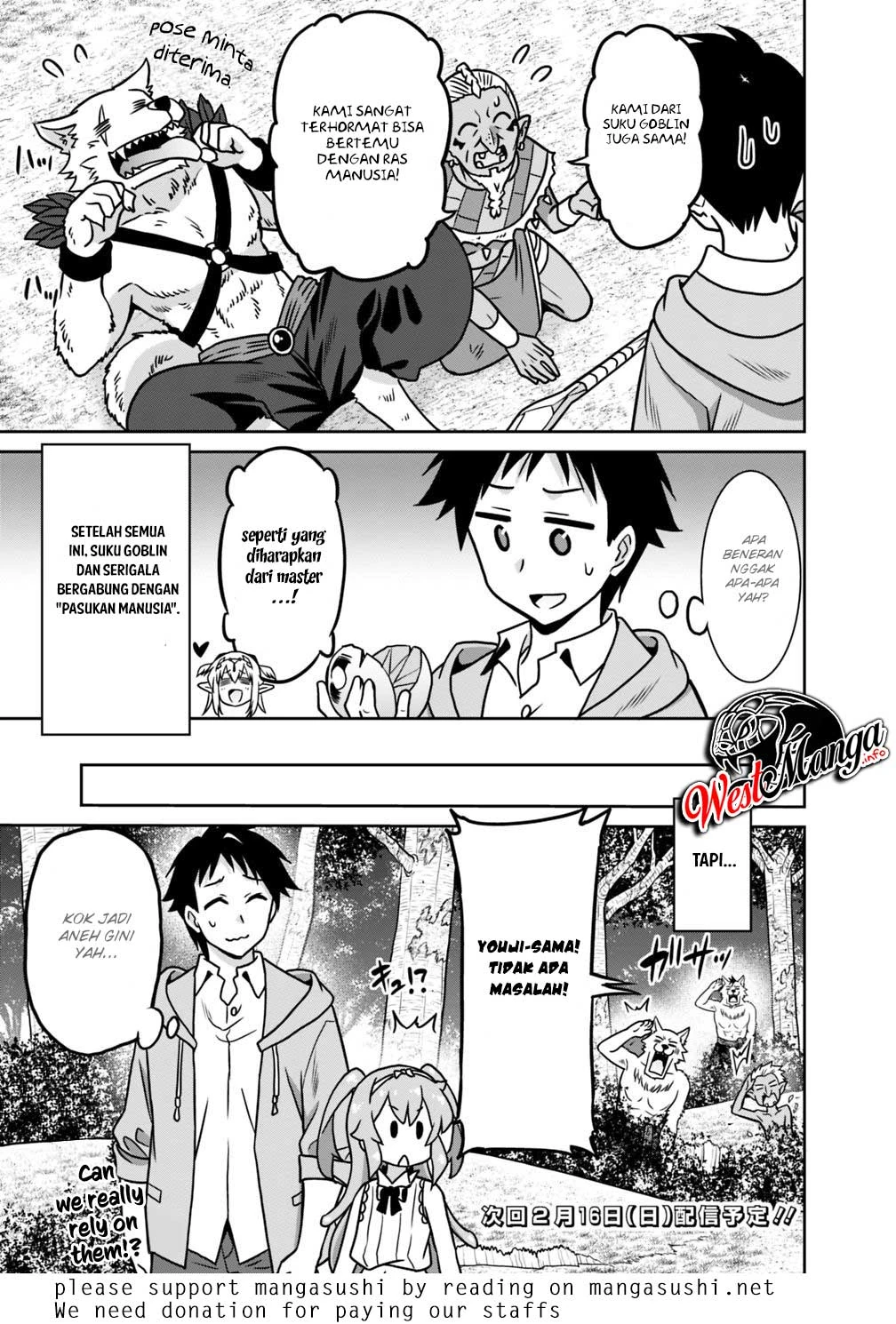 Halaman 19 — Saikyou no Shuzoku ga Ningen Datta Ken Chapter 35