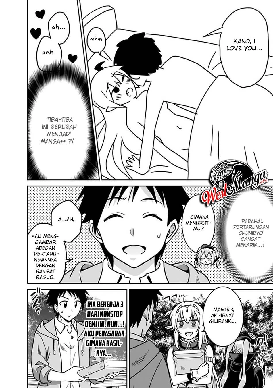 Halaman 8 — Saikyou no Shuzoku ga Ningen Datta Ken Chapter 50