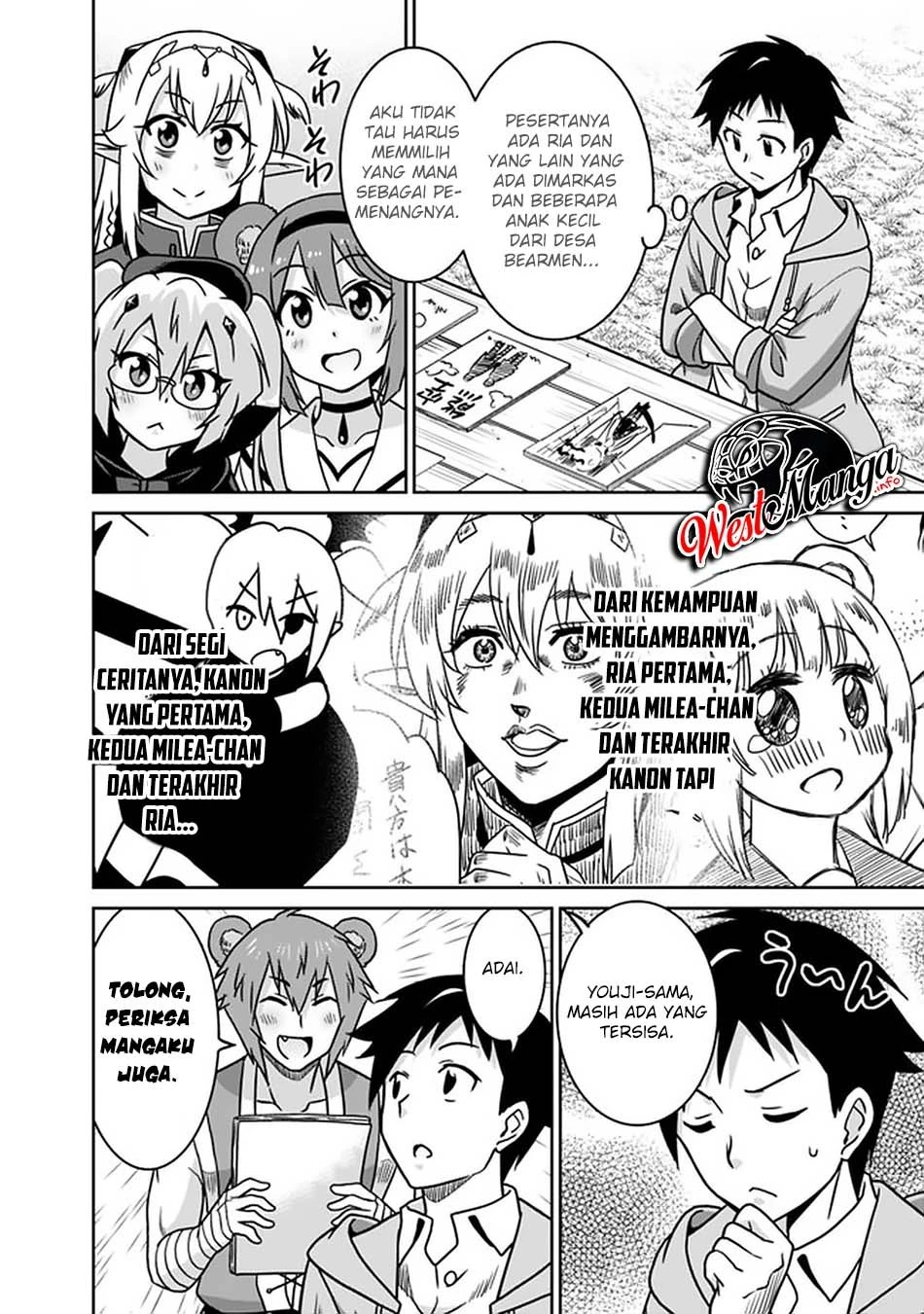 Halaman 12 — Saikyou no Shuzoku ga Ningen Datta Ken Chapter 50