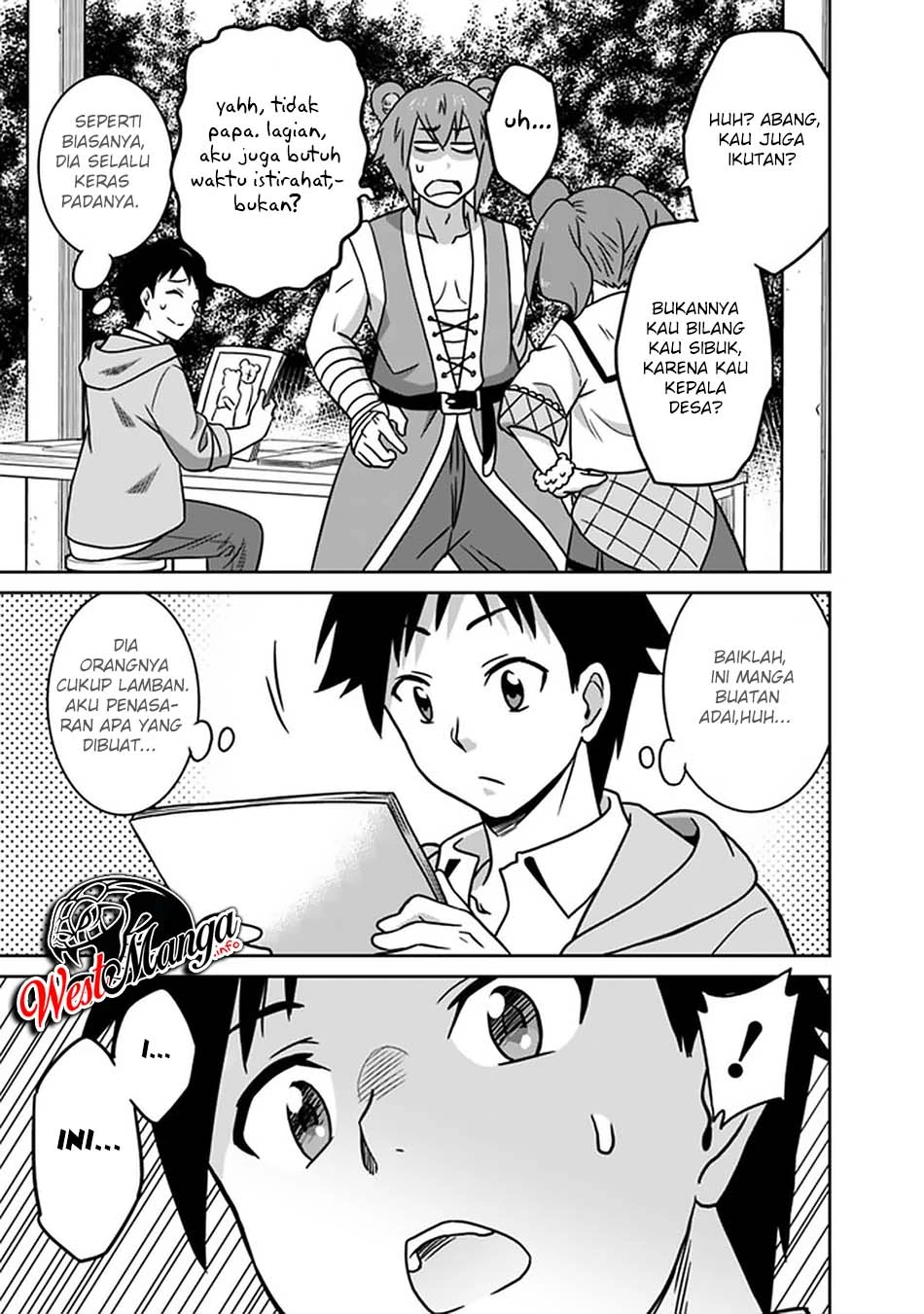 Halaman 13 — Saikyou no Shuzoku ga Ningen Datta Ken Chapter 50