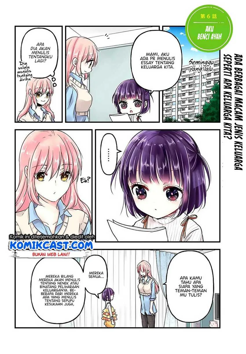 Halaman 4 — Uchi wa Wakarete Kurashiteru Chapter 6