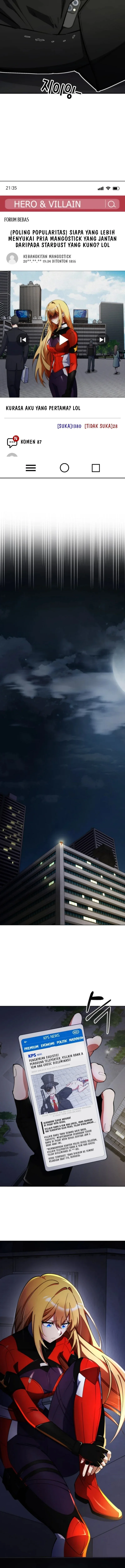 Halaman 19 — I Became the Villain the Hero Is Obsessed With Chapter 6