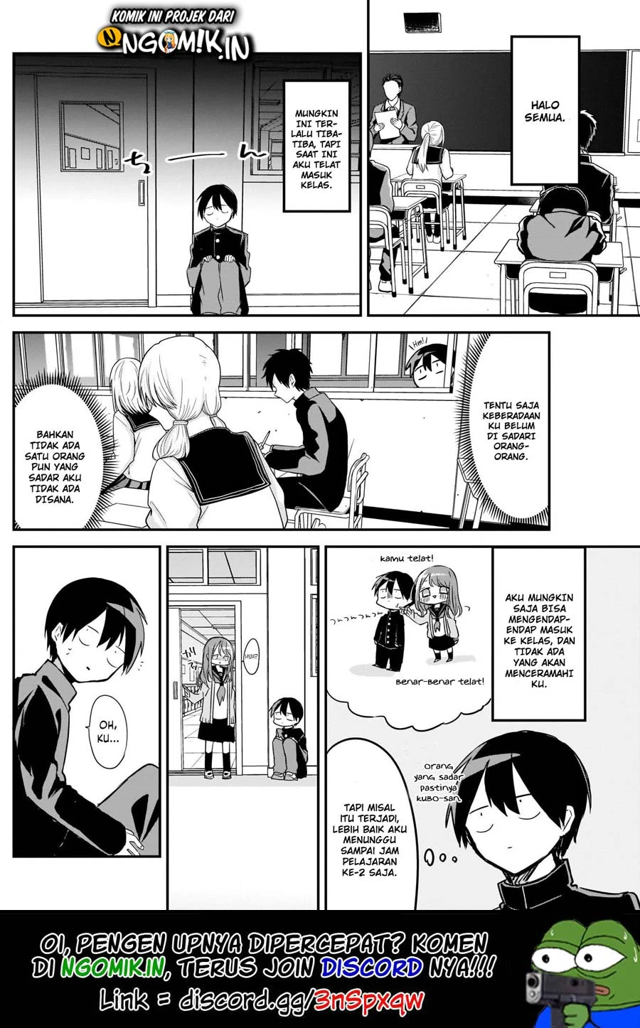Halaman 3 — Kubo-san wa Mob wo Yurusanai Chapter 22