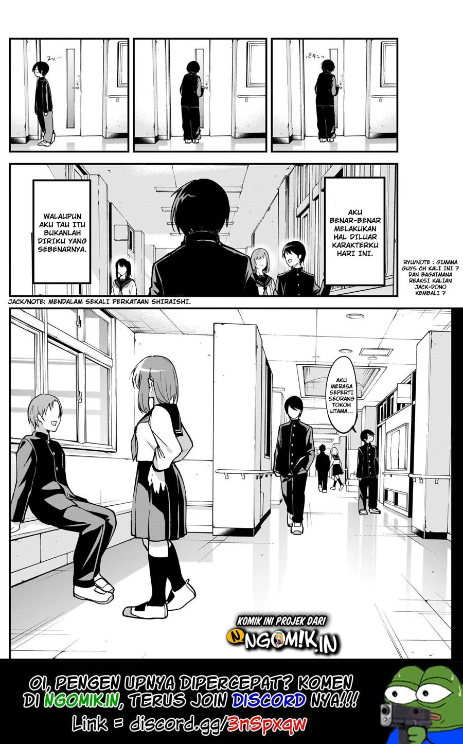 Halaman 11 — Kubo-san wa Mob wo Yurusanai Chapter 22