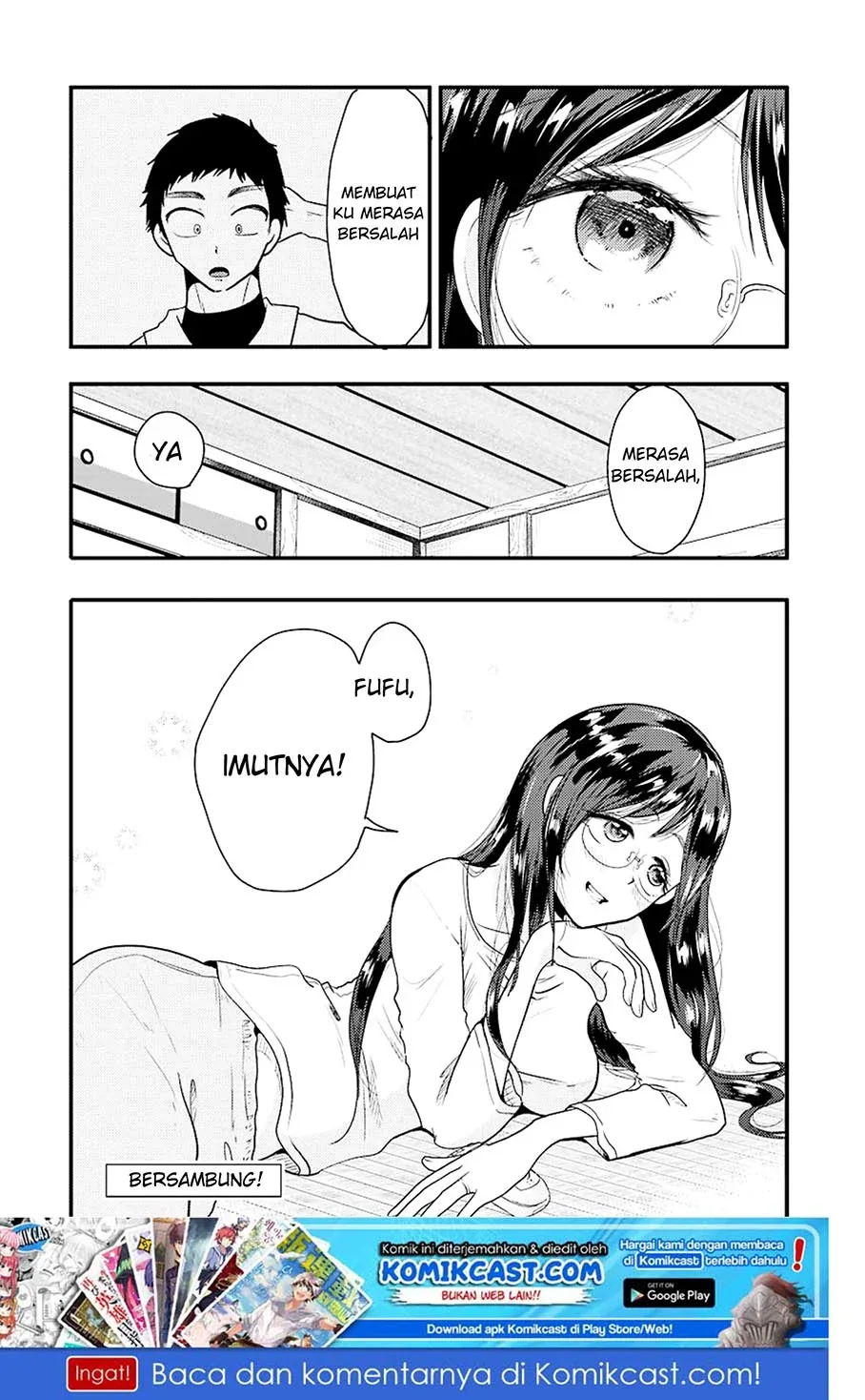 Halaman 22 — Yakumo-san wa Ezuke ga Shitai. Chapter 40