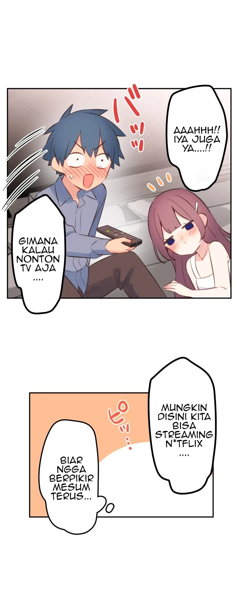 Halaman 28 — Waka-chan Is Flirty Again Chapter 163
