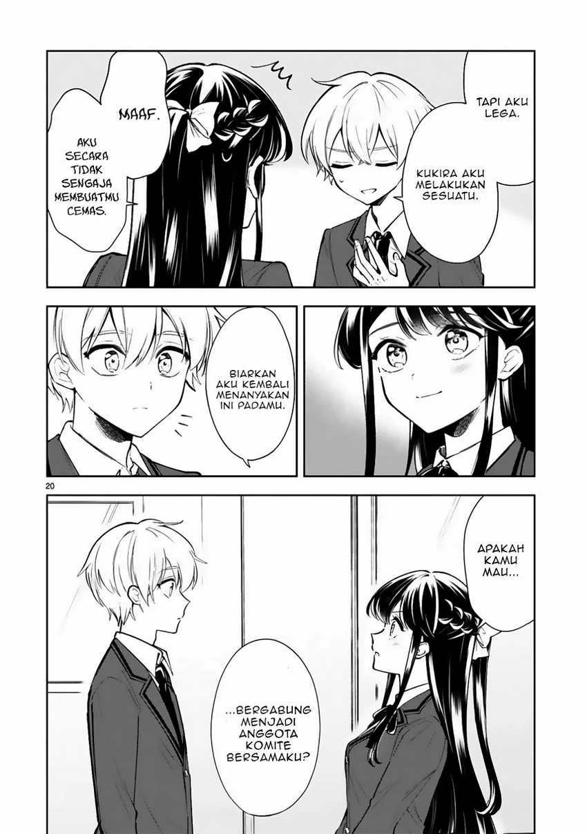Halaman 21 — Ichijou-san wa Kao ni Deyasui Chapter 20