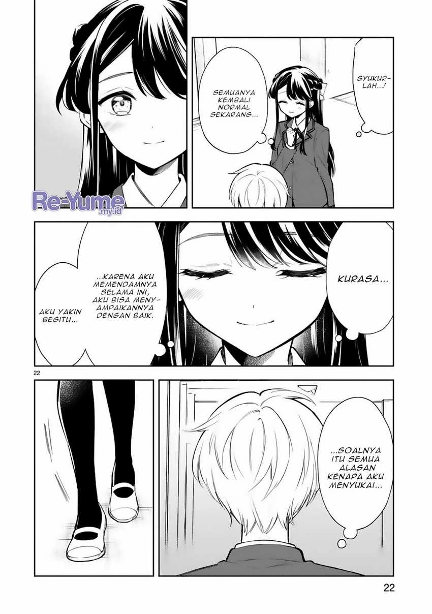 Halaman 23 — Ichijou-san wa Kao ni Deyasui Chapter 20