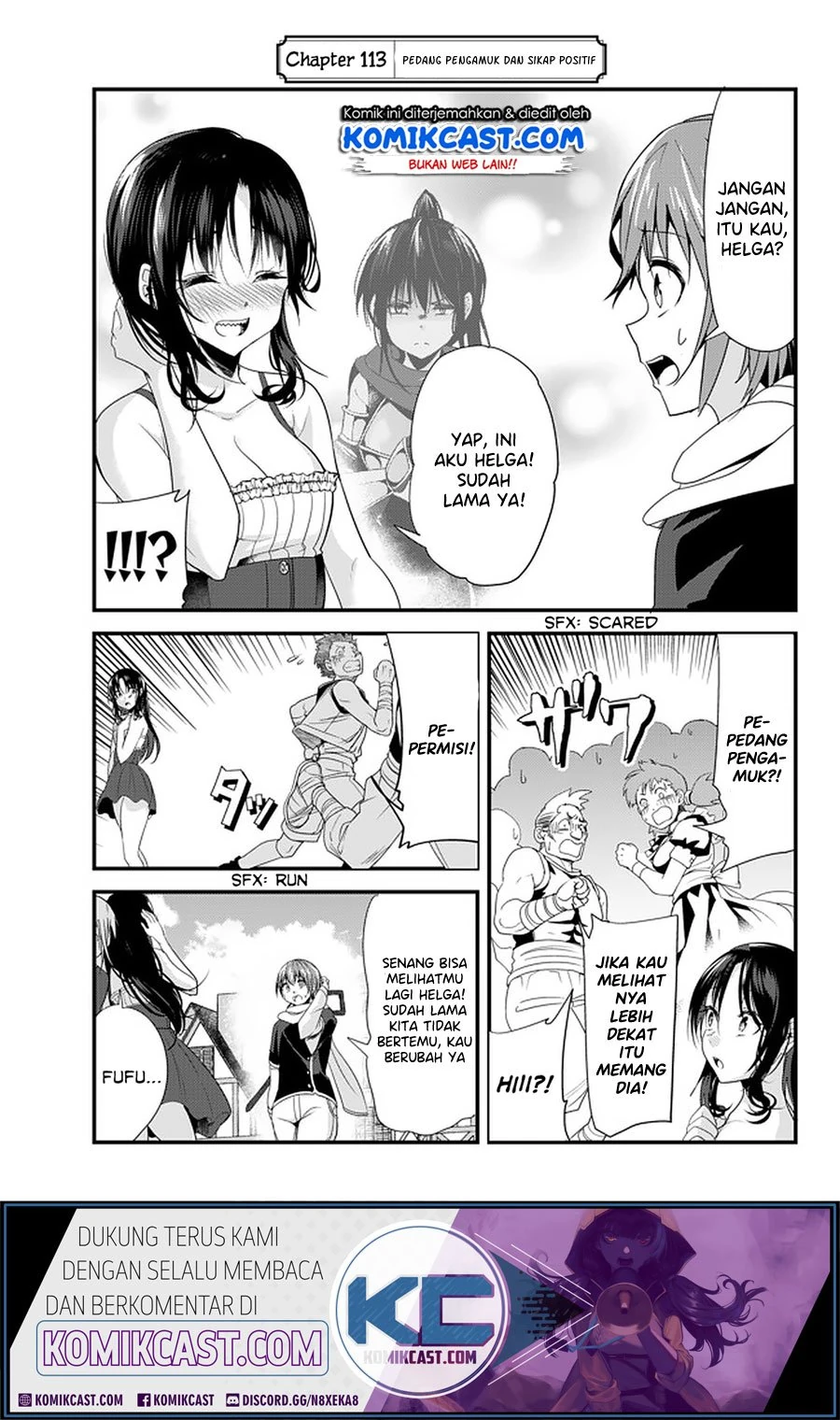 Halaman 4 — Imamade Ichido mo Onnaatsukai sareta Koto ga Nai Onna Kishi wo Onnaatsukai suru Manga Chapter 113
