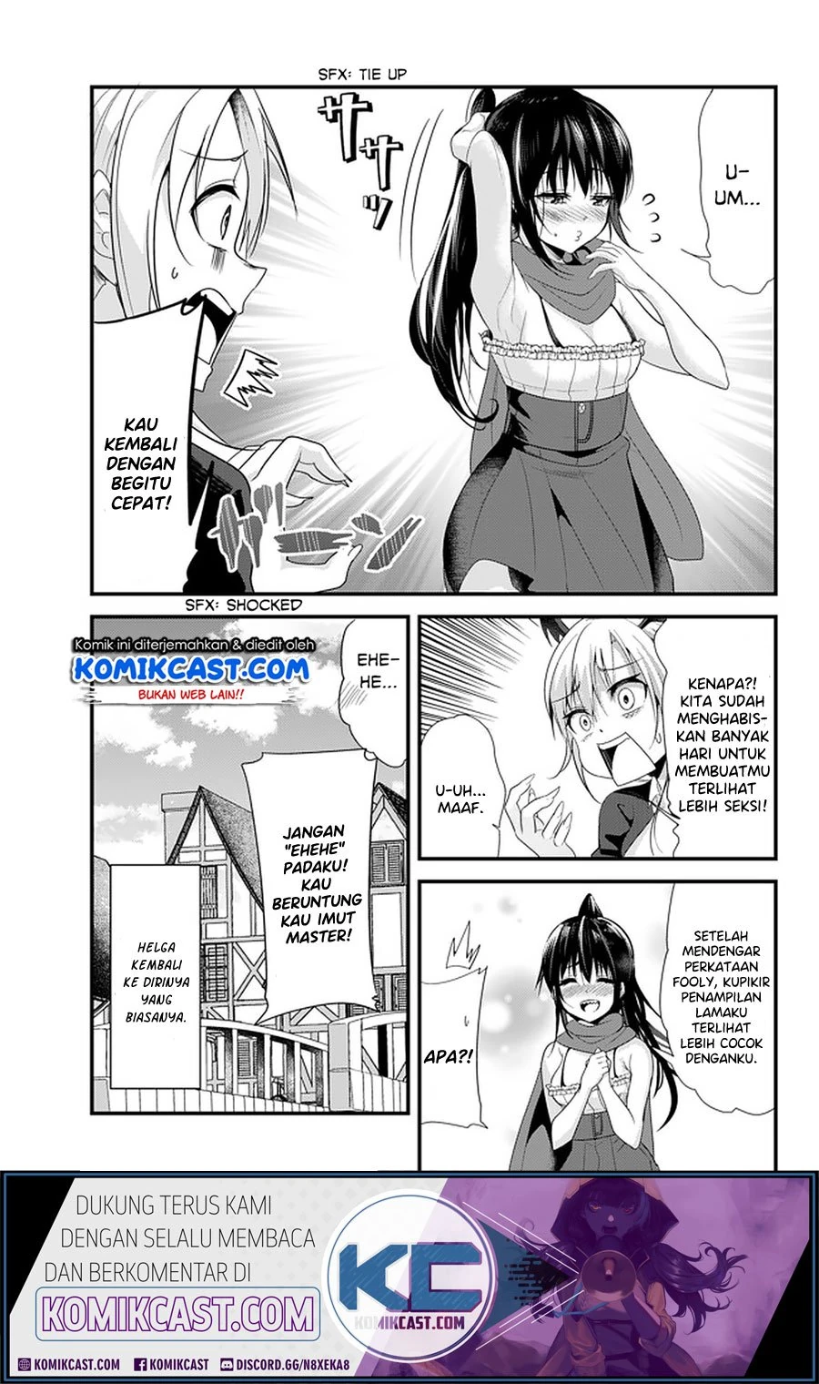 Halaman 7 — Imamade Ichido mo Onnaatsukai sareta Koto ga Nai Onna Kishi wo Onnaatsukai suru Manga Chapter 113
