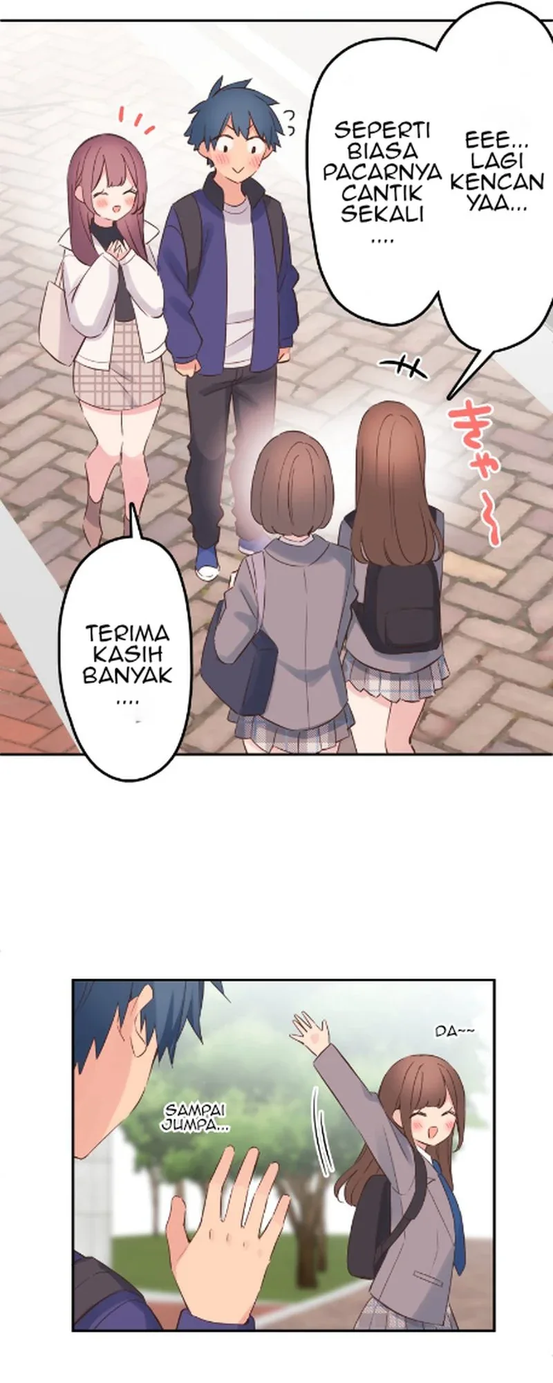 Halaman 6 — Waka-chan Is Flirty Again Chapter 144