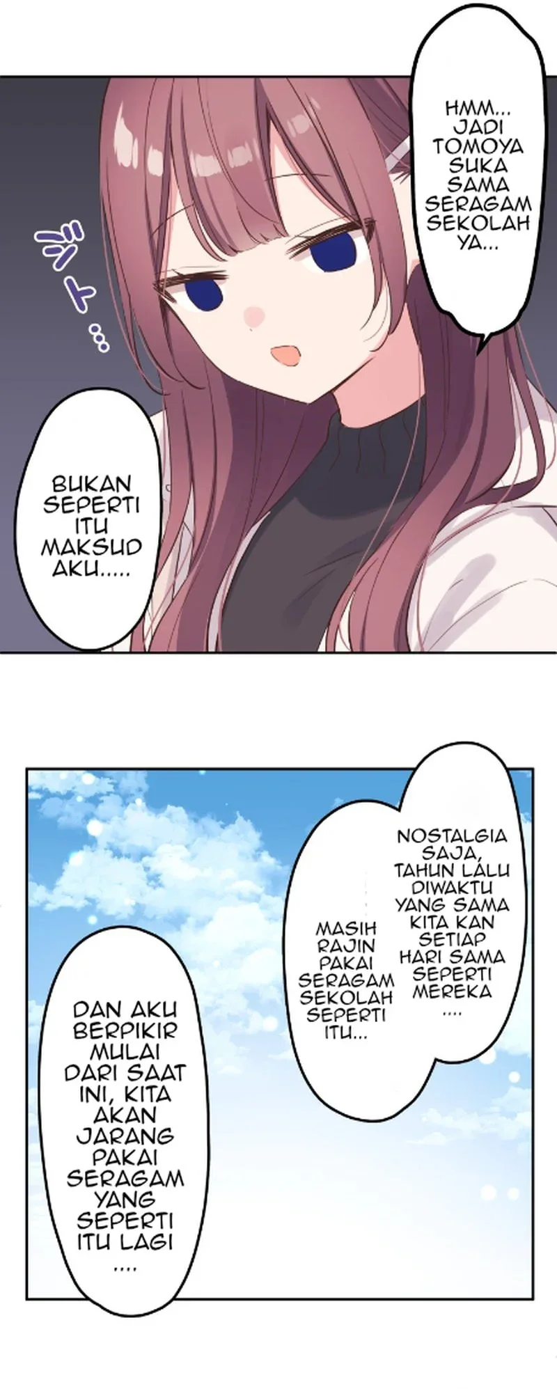 Halaman 8 — Waka-chan Is Flirty Again Chapter 144