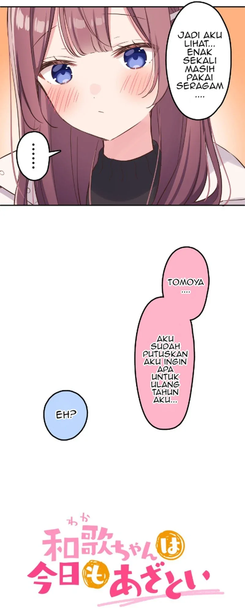 Halaman 9 — Waka-chan Is Flirty Again Chapter 144