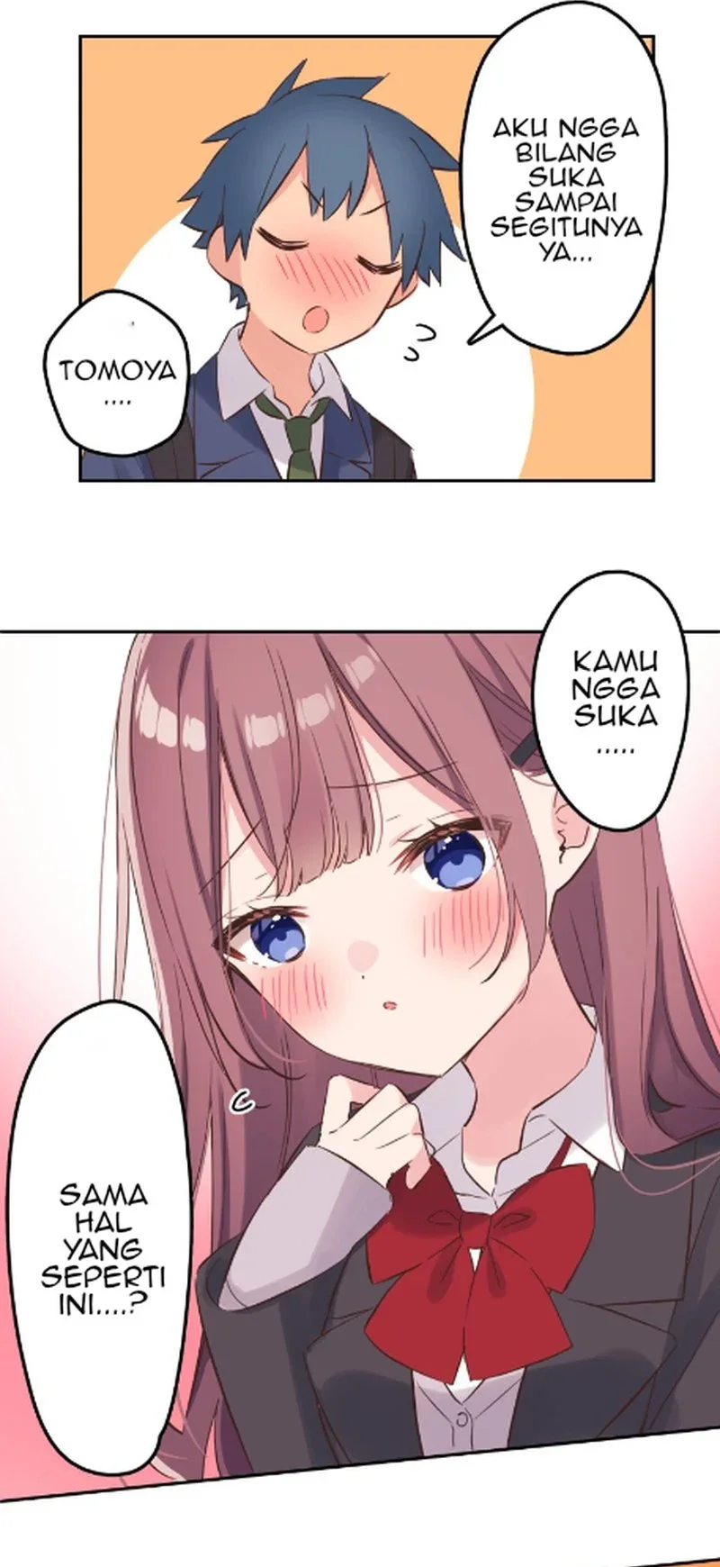 Halaman 17 — Waka-chan Is Flirty Again Chapter 144