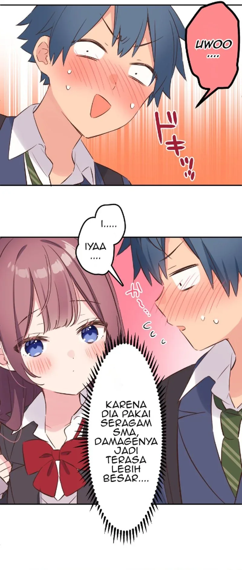 Halaman 21 — Waka-chan Is Flirty Again Chapter 144