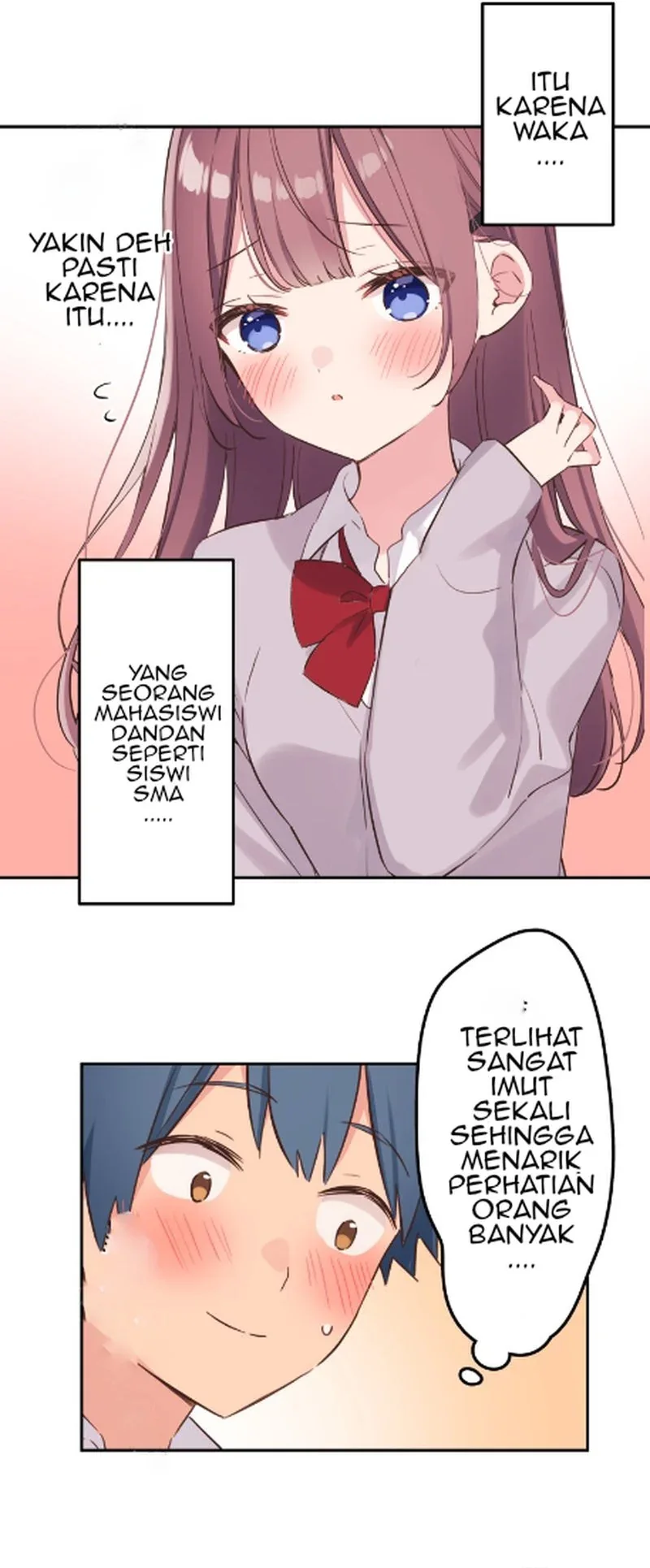 Halaman 33 — Waka-chan Is Flirty Again Chapter 144