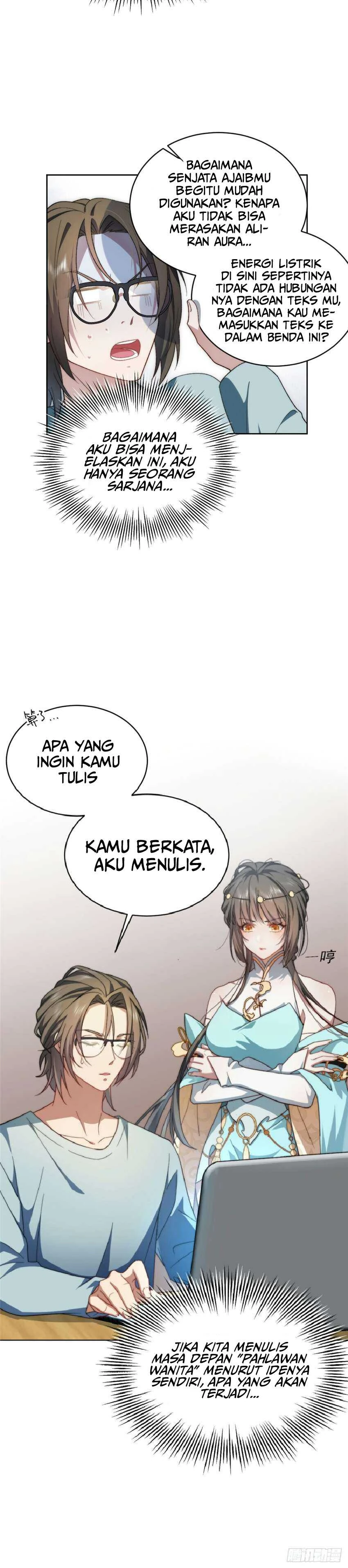 Halaman 12 — What Do You Do If the Heroine Escapes From Your Novel Chapter 3