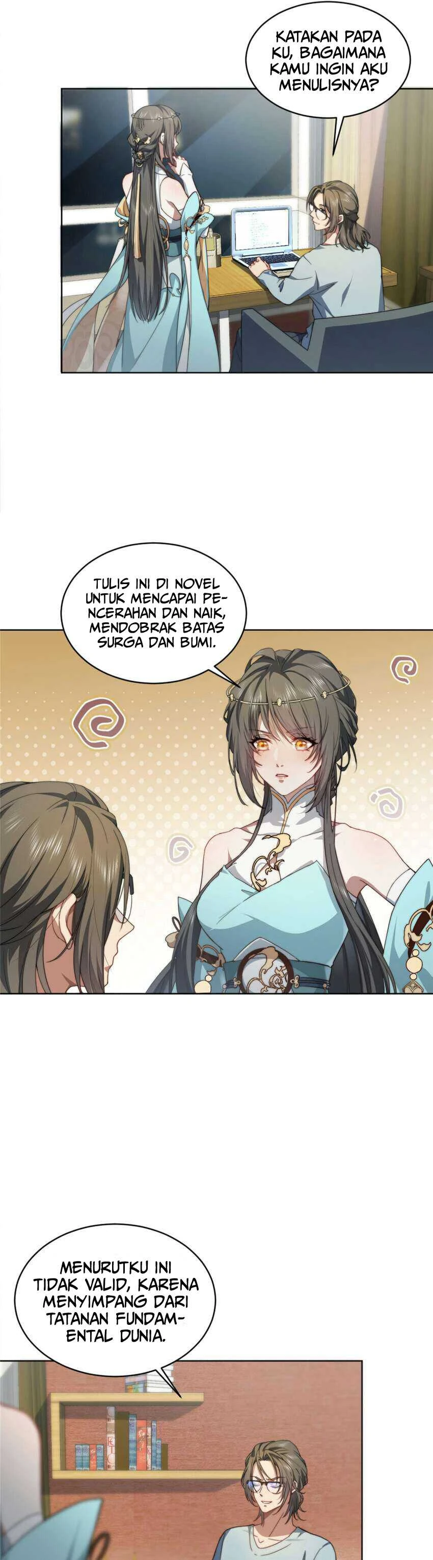 Halaman 14 — What Do You Do If the Heroine Escapes From Your Novel Chapter 3