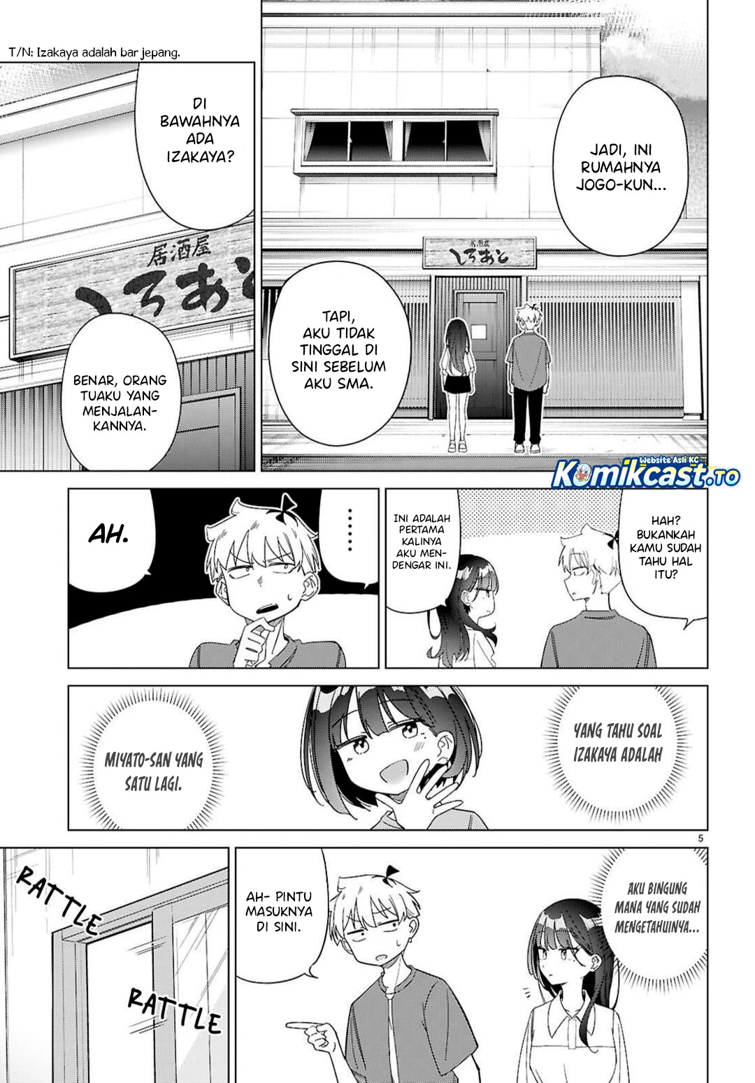 Halaman 5 — Multiverse no Watashi, Koishite Ii desu ka? Chapter 12