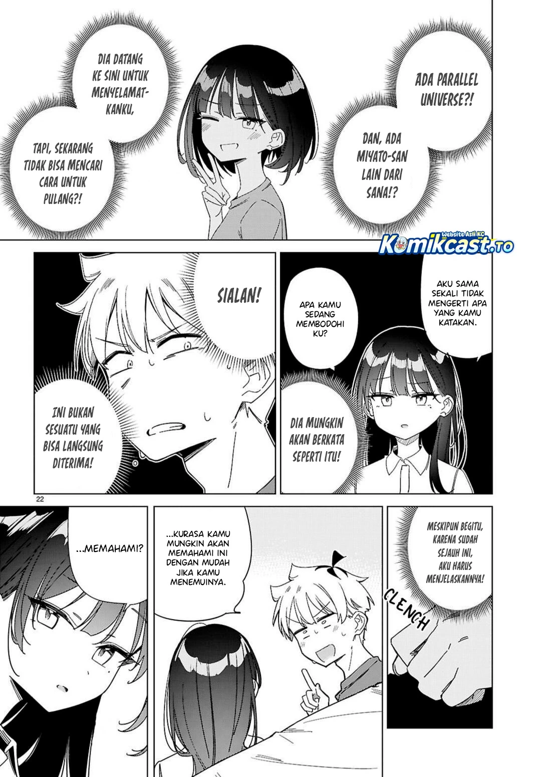 Halaman 21 — Multiverse no Watashi, Koishite Ii desu ka? Chapter 12