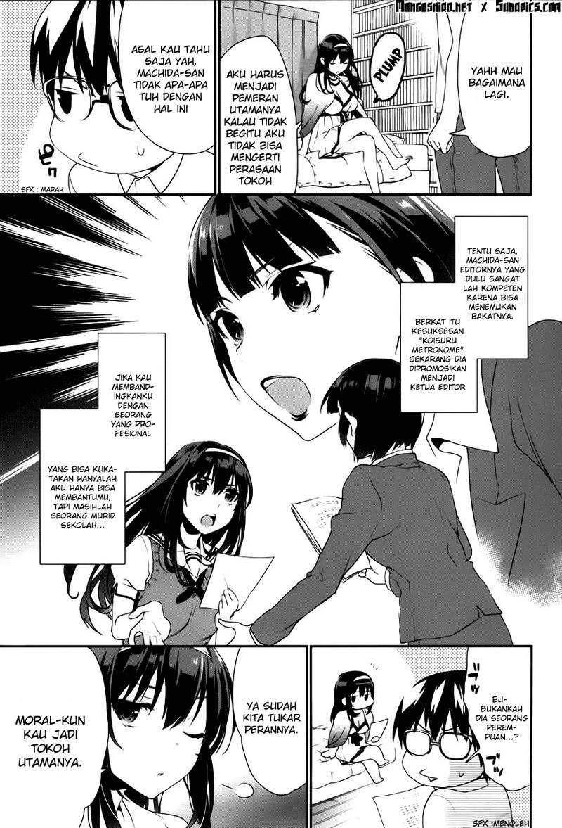 Halaman 6 — Saenai Heroine no Sodatekata: Koisuru Metronome Chapter 4