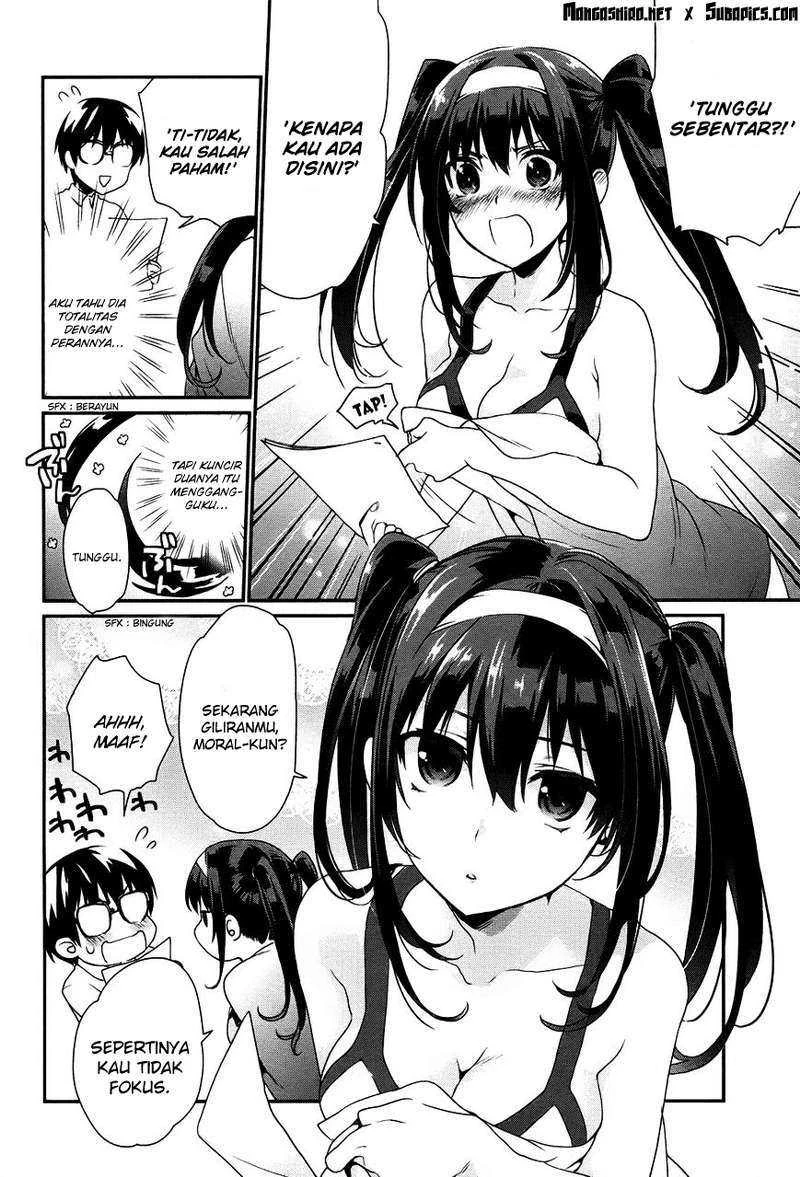 Halaman 7 — Saenai Heroine no Sodatekata: Koisuru Metronome Chapter 4