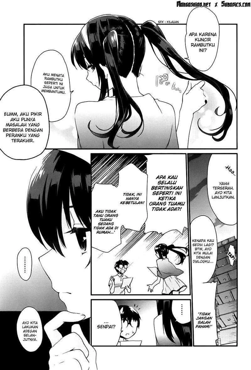Halaman 8 — Saenai Heroine no Sodatekata: Koisuru Metronome Chapter 4