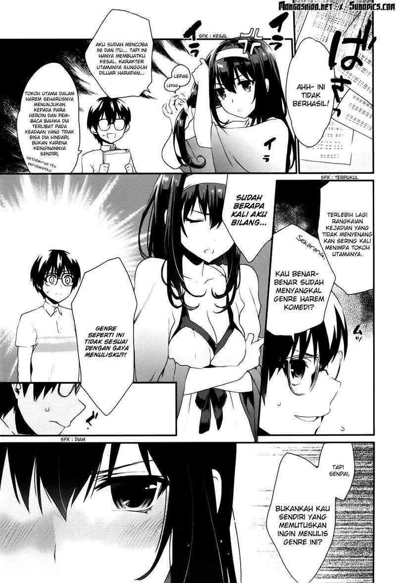 Halaman 9 — Saenai Heroine no Sodatekata: Koisuru Metronome Chapter 4