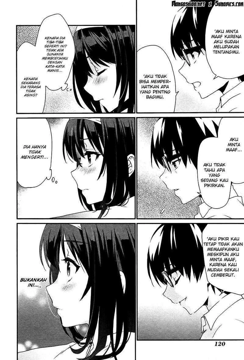 Halaman 18 — Saenai Heroine no Sodatekata: Koisuru Metronome Chapter 4