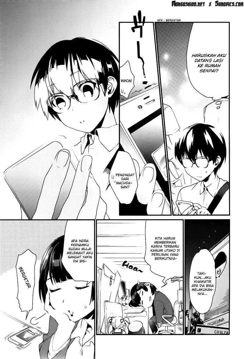 Halaman 27 — Saenai Heroine no Sodatekata: Koisuru Metronome Chapter 4