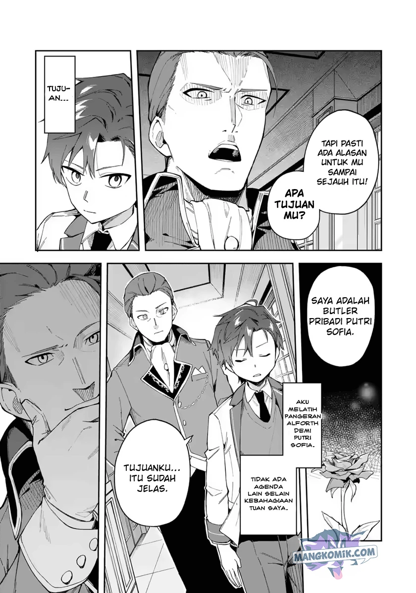 Halaman 18 — Akuyaku Reijou no Shitsuji-sama: Hametsu Flag wa Ore ga Tsubusasete Itadakimasu Chapter 19