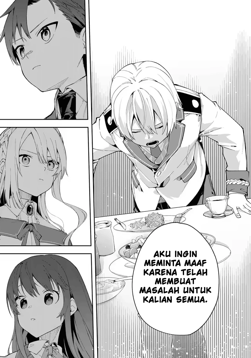 Halaman 28 — Akuyaku Reijou no Shitsuji-sama: Hametsu Flag wa Ore ga Tsubusasete Itadakimasu Chapter 19