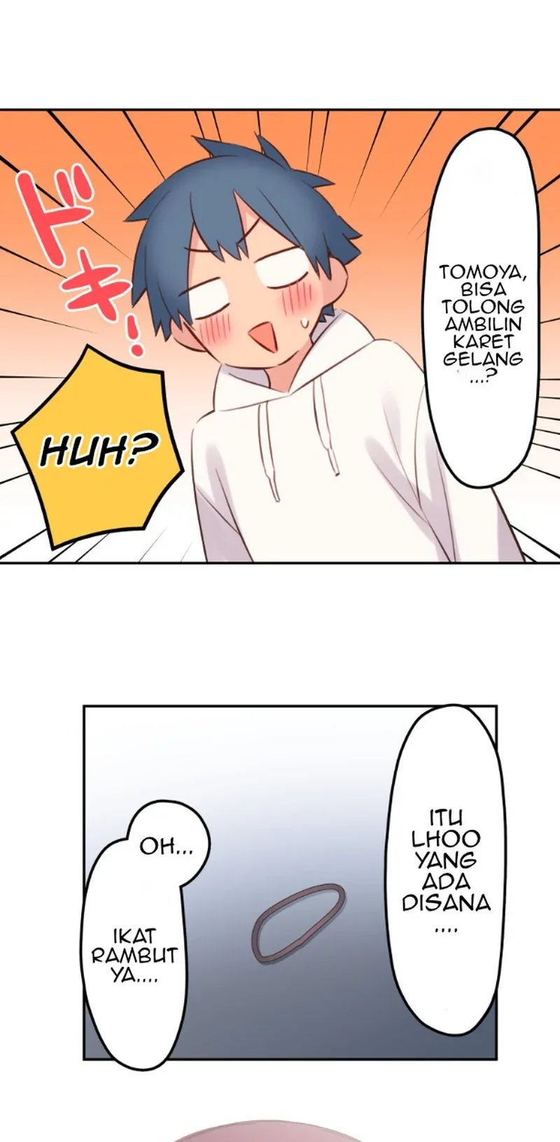 Halaman 8 — Waka-chan Is Flirty Again Chapter 141