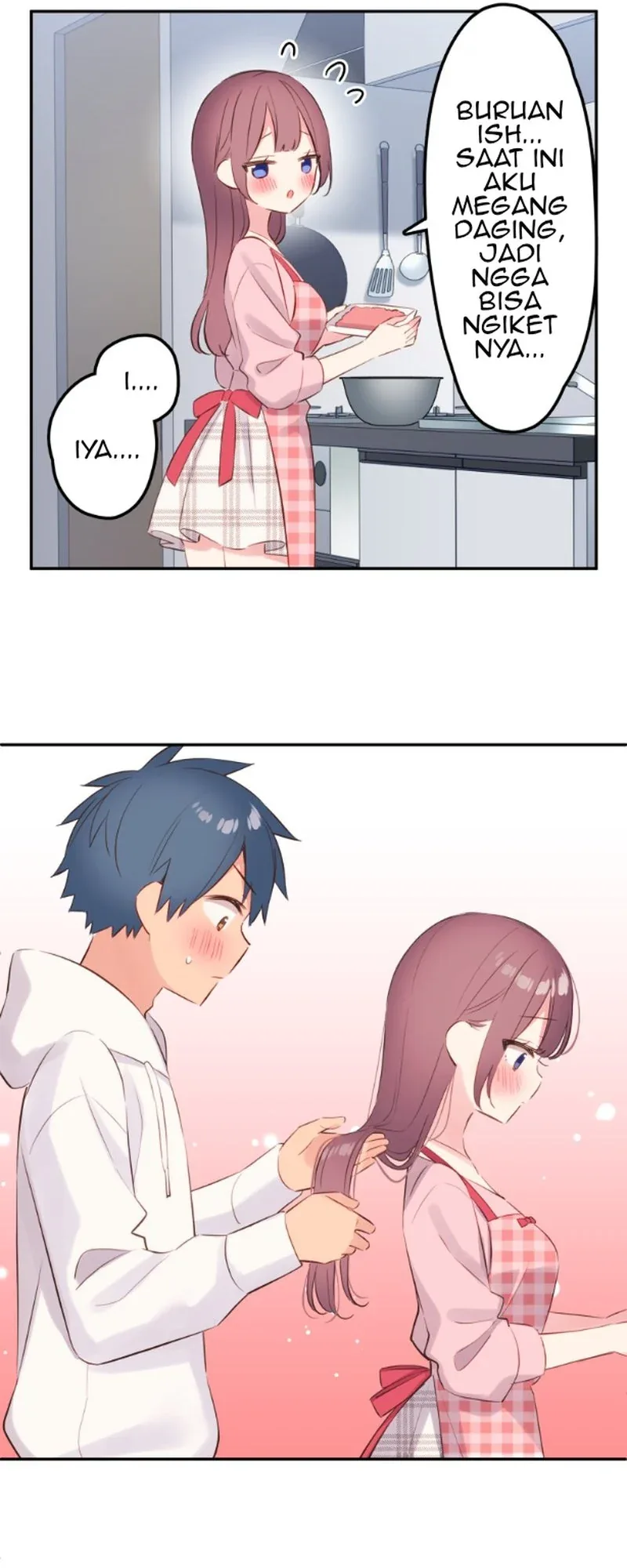 Halaman 10 — Waka-chan Is Flirty Again Chapter 141