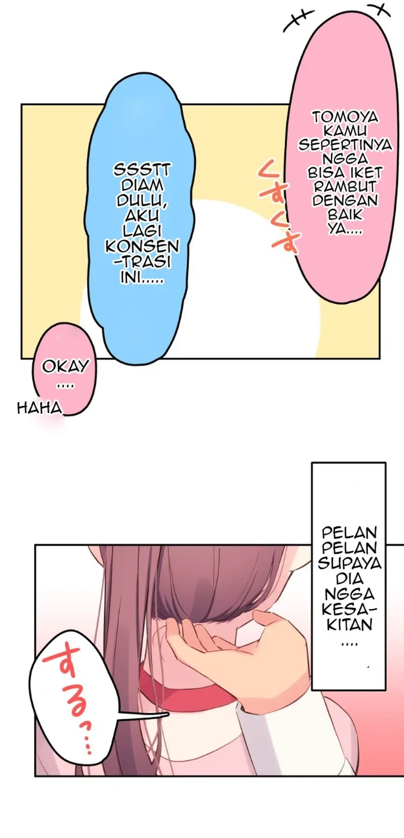 Halaman 13 — Waka-chan Is Flirty Again Chapter 141