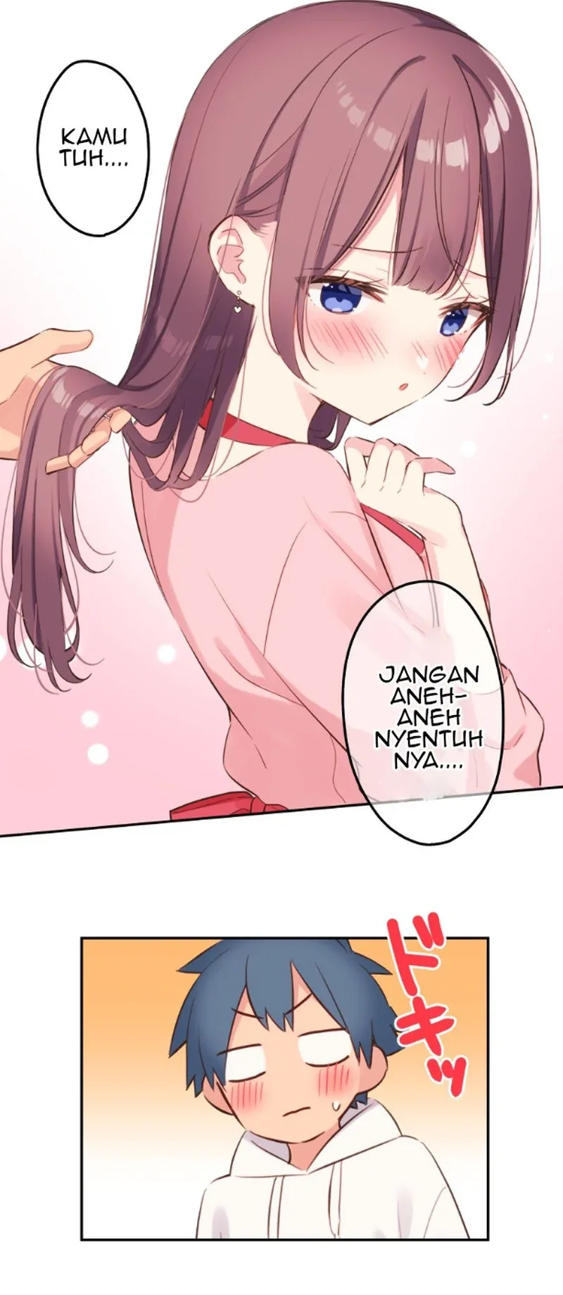 Halaman 15 — Waka-chan Is Flirty Again Chapter 141
