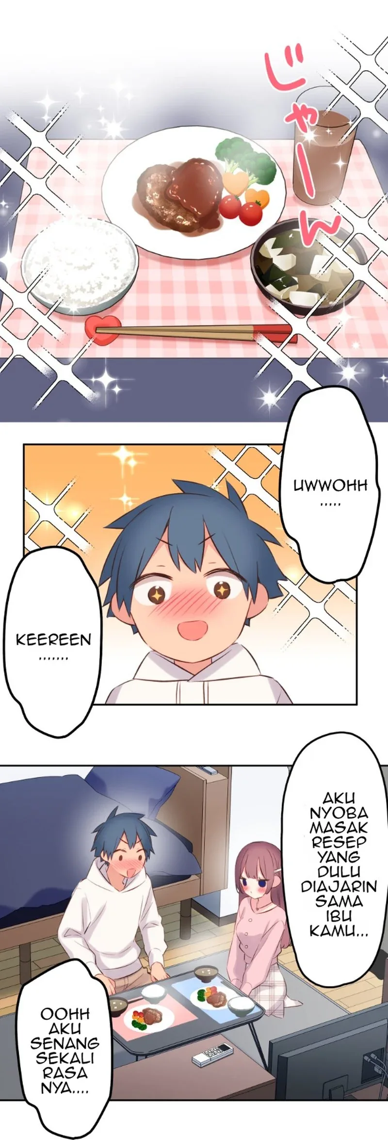 Halaman 18 — Waka-chan Is Flirty Again Chapter 141