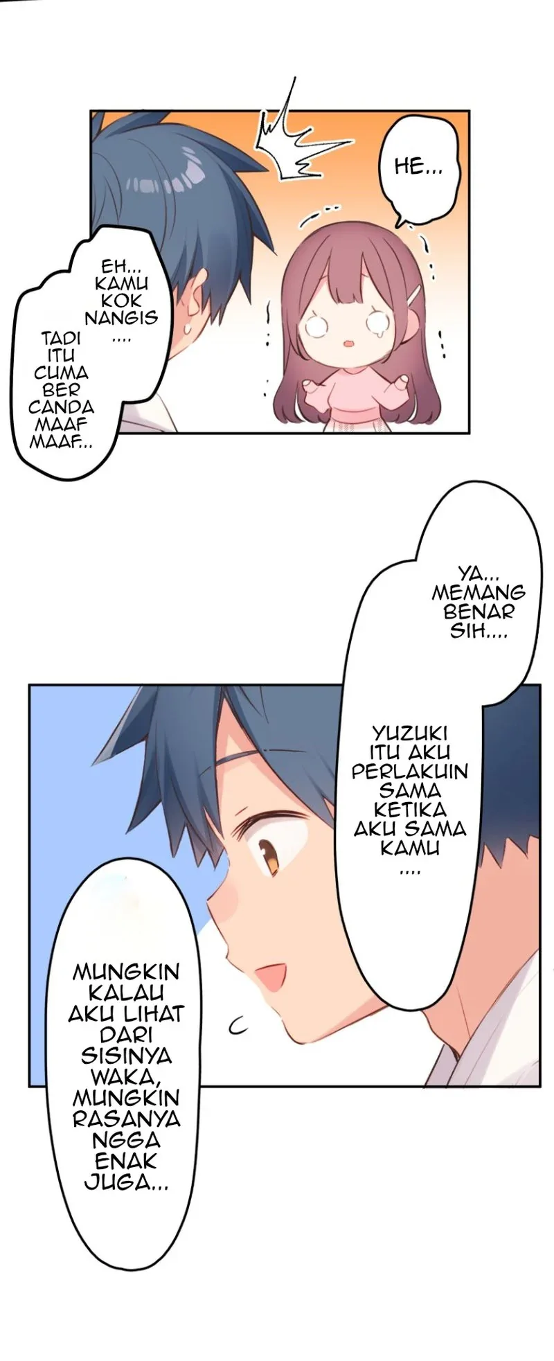 Halaman 35 — Waka-chan Is Flirty Again Chapter 141