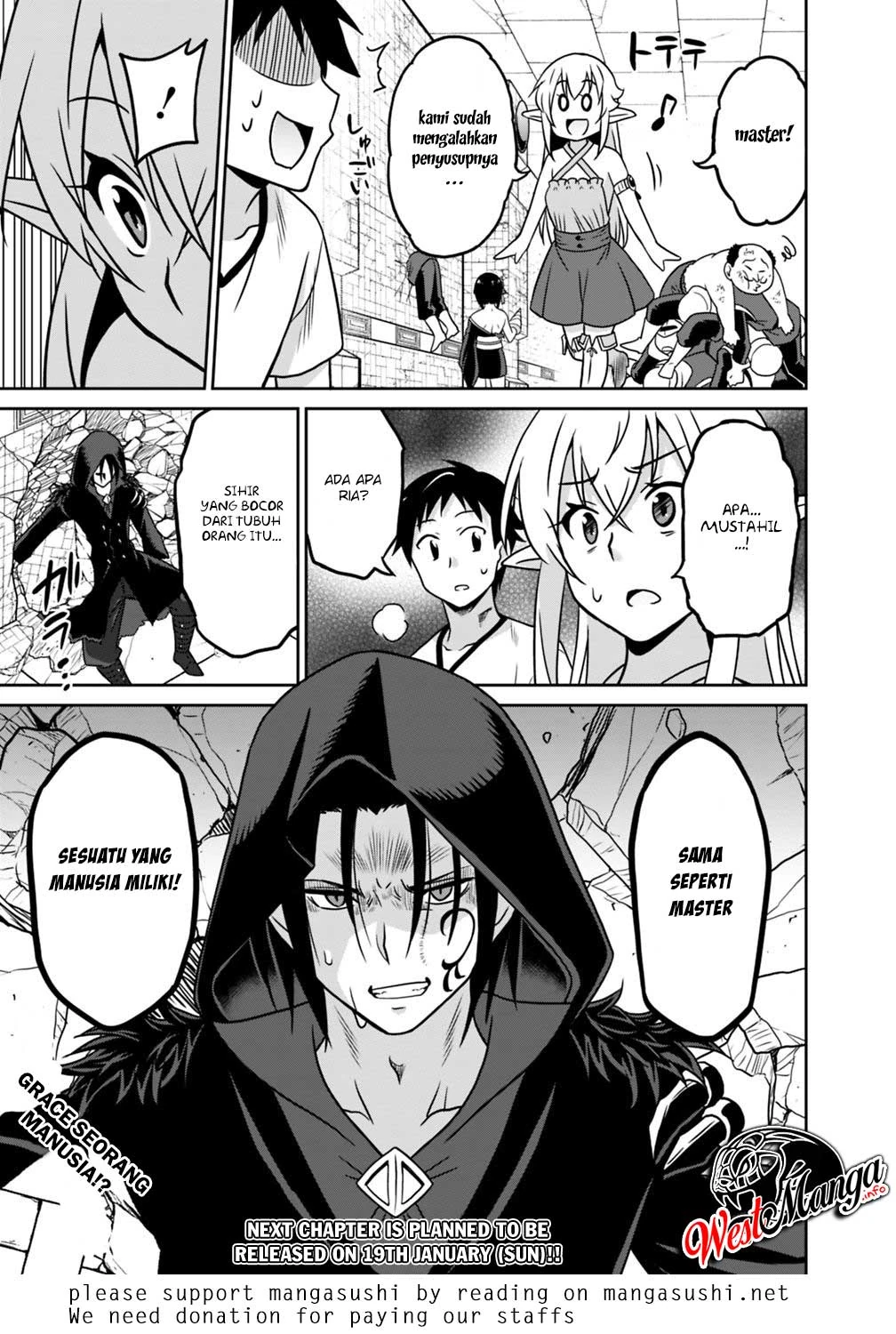 Halaman 18 — Saikyou no Shuzoku ga Ningen Datta Ken Chapter 33
